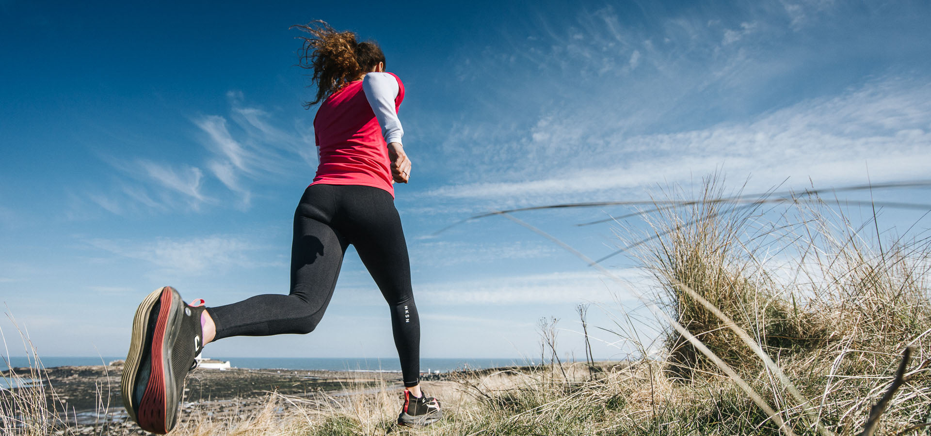 Woman wearing joggers