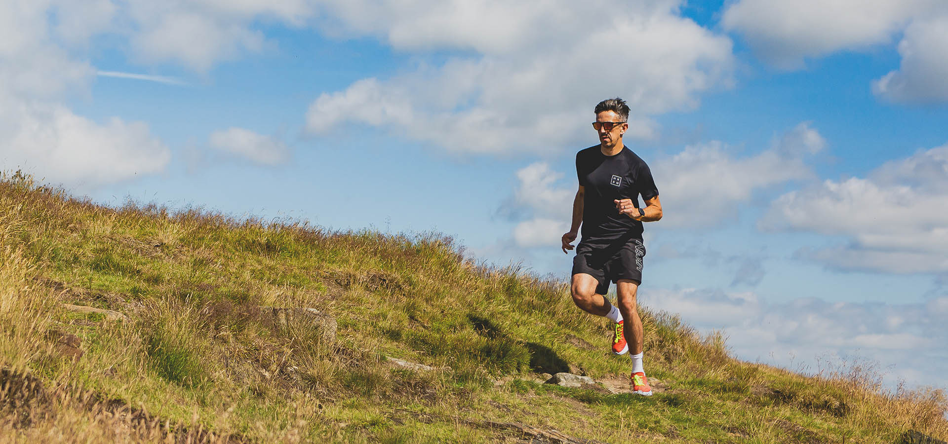 Athlete running 