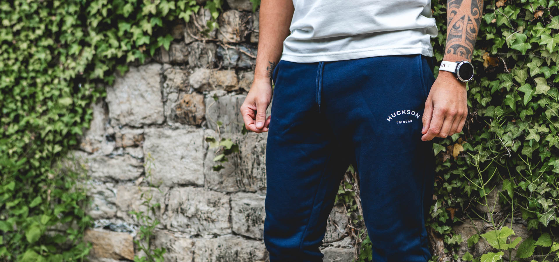 Man in joggers