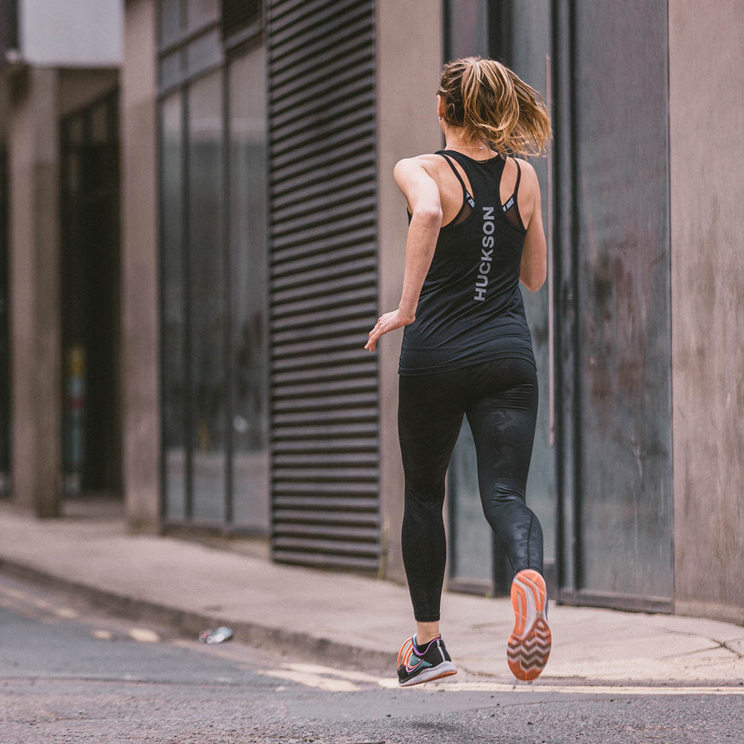 Black-Camo Full Length Leggings