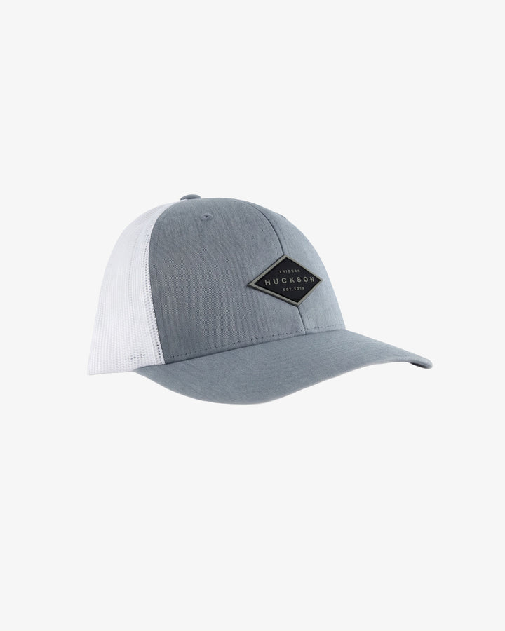 Grey and White Trucker Cap
