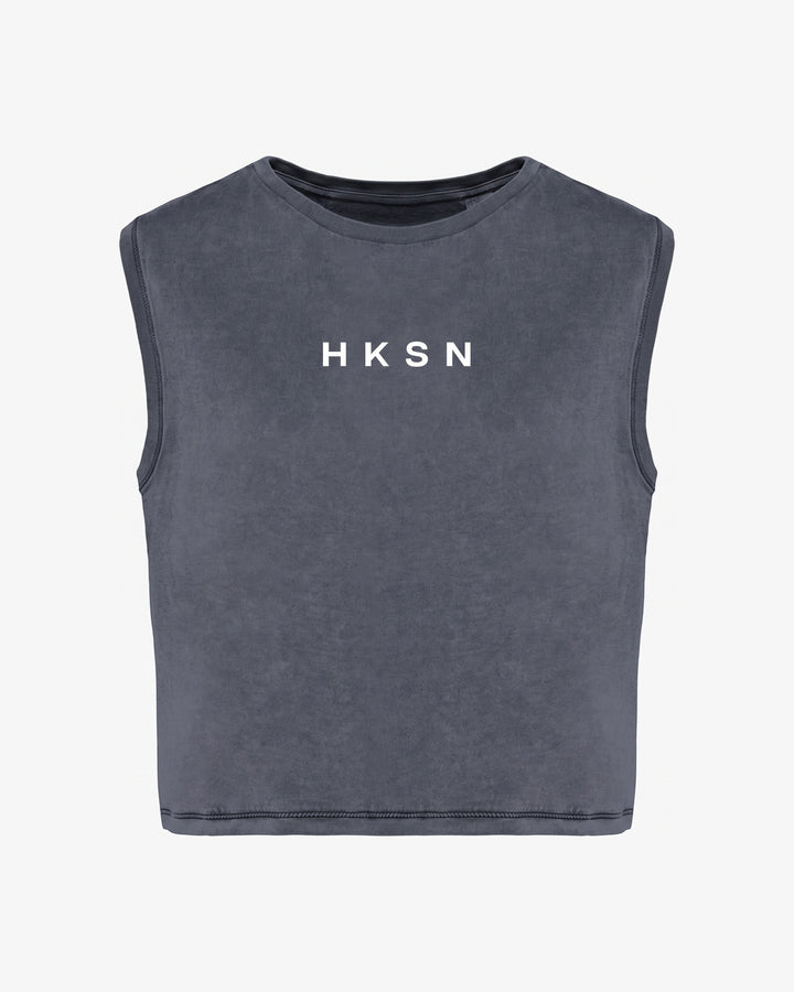 Cropped Organic Tank Top